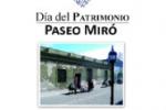 Actividades en Paseo Miró por el Día del Patrimonio