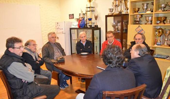 Alcalde reunido con CD de Unión Atlética