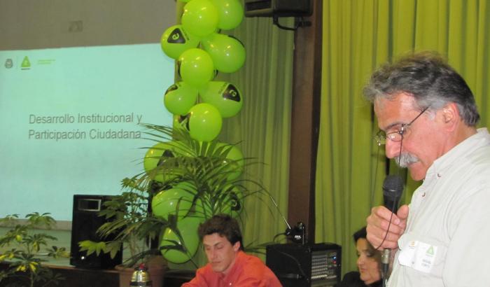Concejal Municipal Miguel Curto presenta la línea "Desarrollo Institucional y Pa