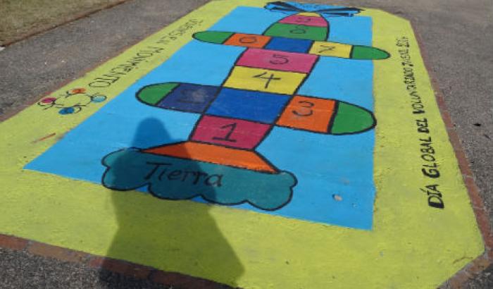 Rayuela pintada