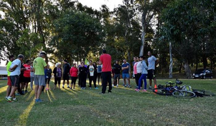 Running y entrenamiento funcional en el Parque Rivera