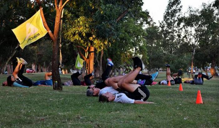 Running y entrenamiento funcional en el Parque Rivera