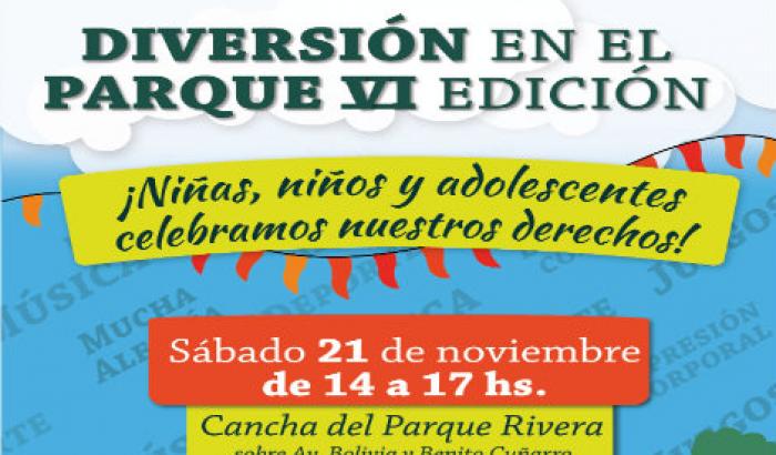 Afiche Diversión en el Parque 6ta. edición