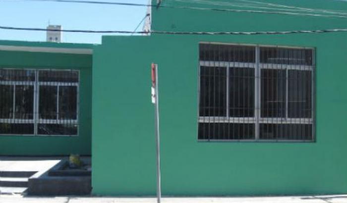 Fachada de la Casa del Vecino Misterio