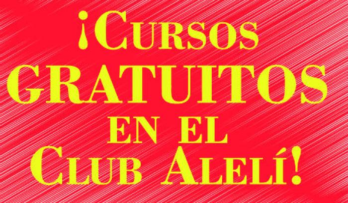 Club Alelí ofrece cursos gratuitos