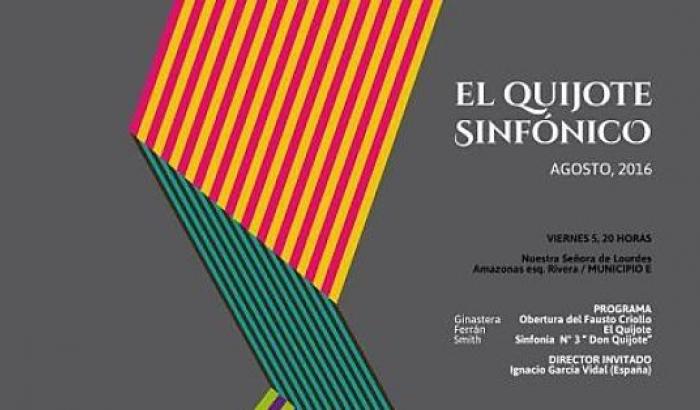 Afiche Quijote sinfónico