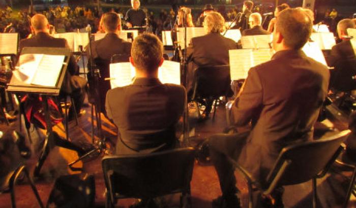 Banda Sinfónica de Montevideo en el Parque Lineal